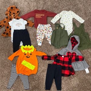 3-6 Mo Assorted Fall Outfits